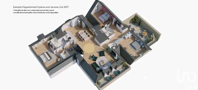 Appartement - 120 m² - 4 pièces