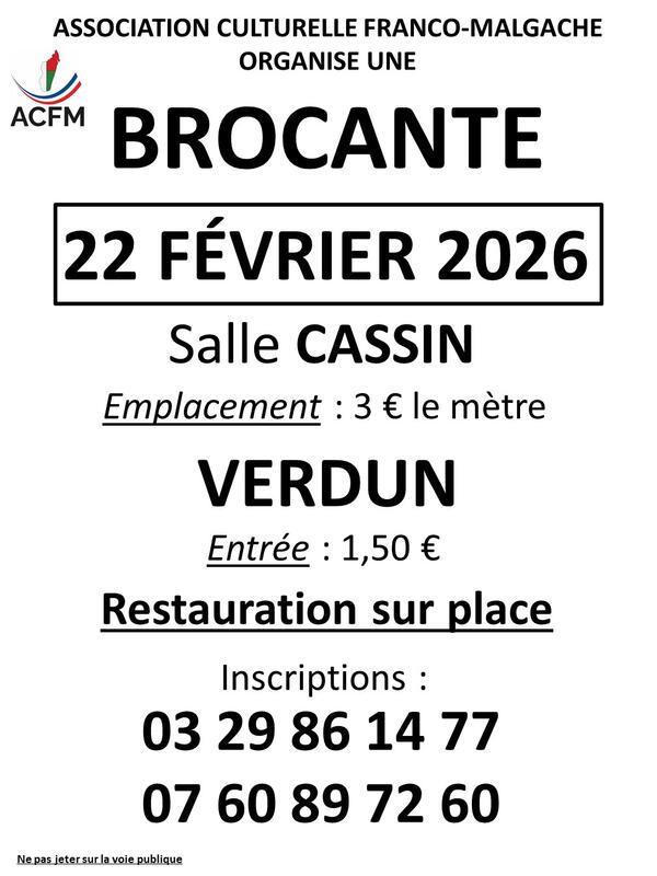 Brocante annuelle