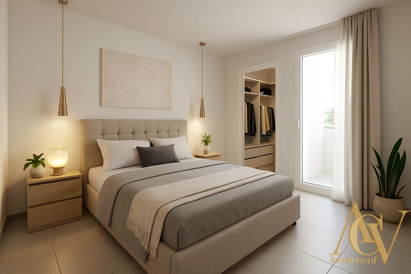 Appartement - 46 m² - 2 pièces