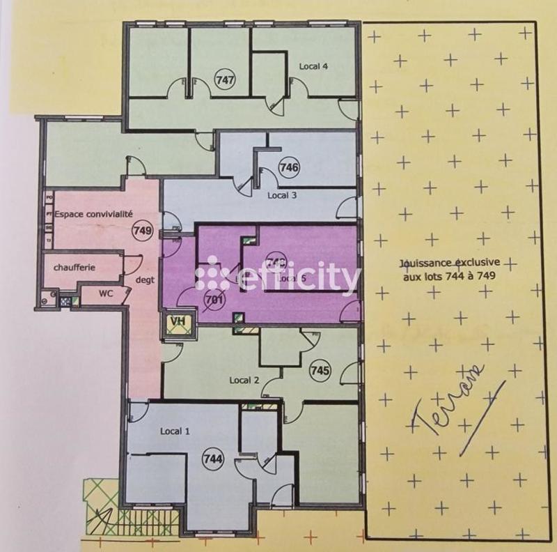 Appartement - 36 m² - 1 pièce