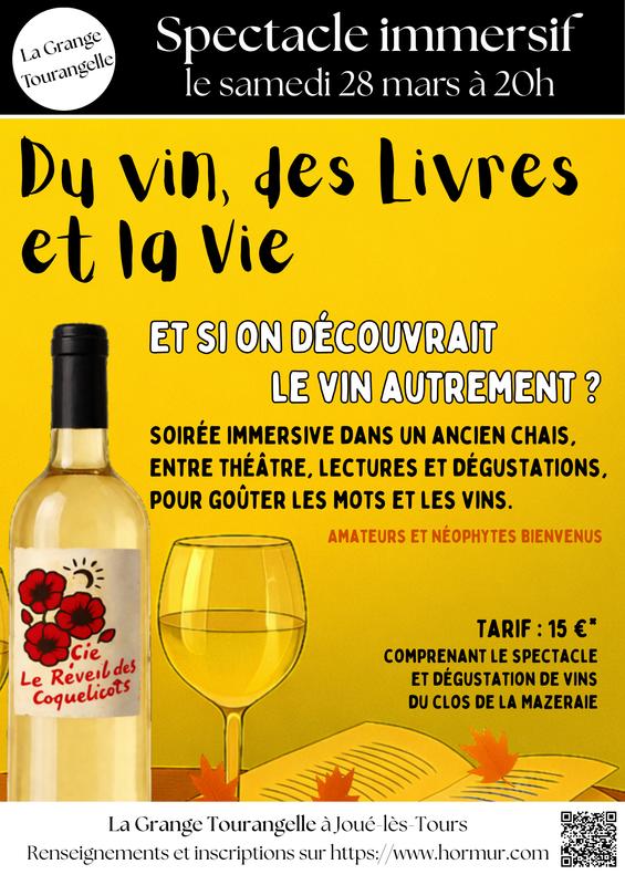 Du vin, des livres et la vie