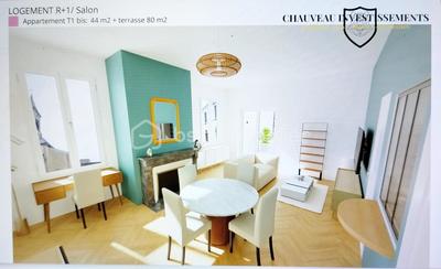 Duplex - 44 m² - 2 pièces