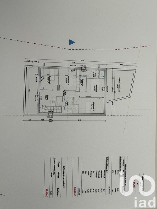 Maison de maîtres - 146 m² - 6 pièces