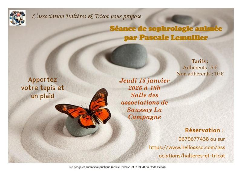 Séance de sophrologie