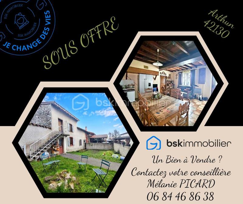 Maison ancienne - 58 m² - 2 pièces