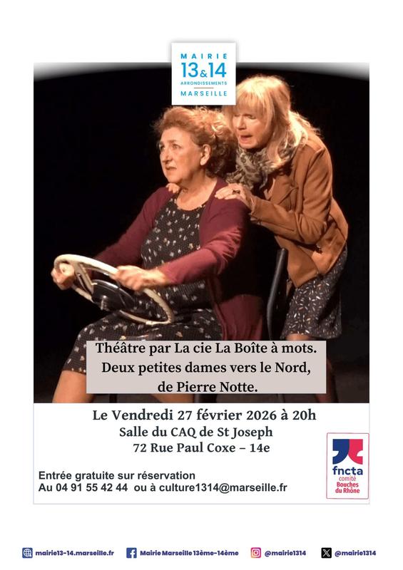 Deux petites dames vers le Nord