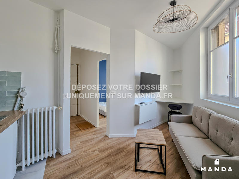 Appartement - 22 m² - 2 pièces