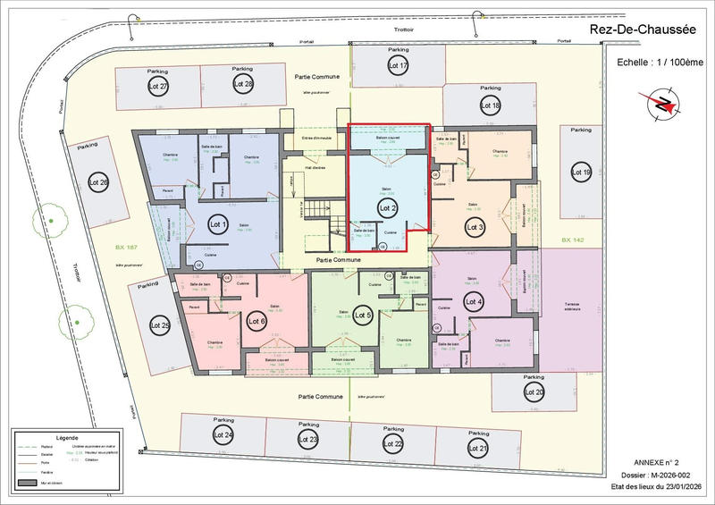 Appartement - 24 m² - 1 pièce