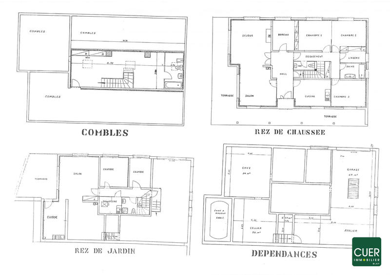 Maison - 245 m² - 9 pièces