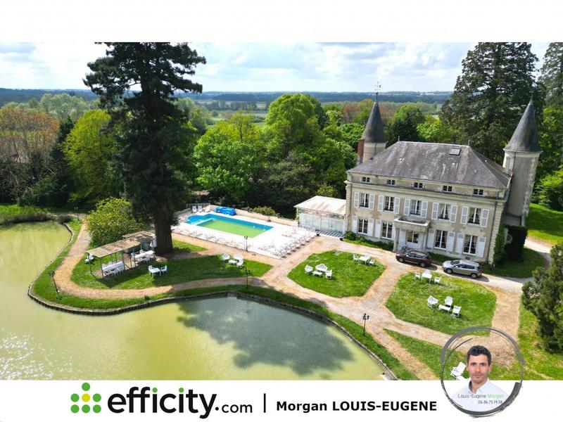 Château - 1 555 m² - 30 pièces