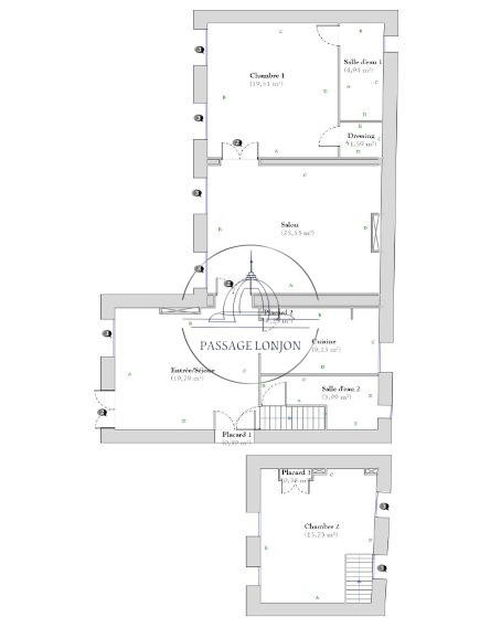 Appartement - 107 m² - 4 pièces