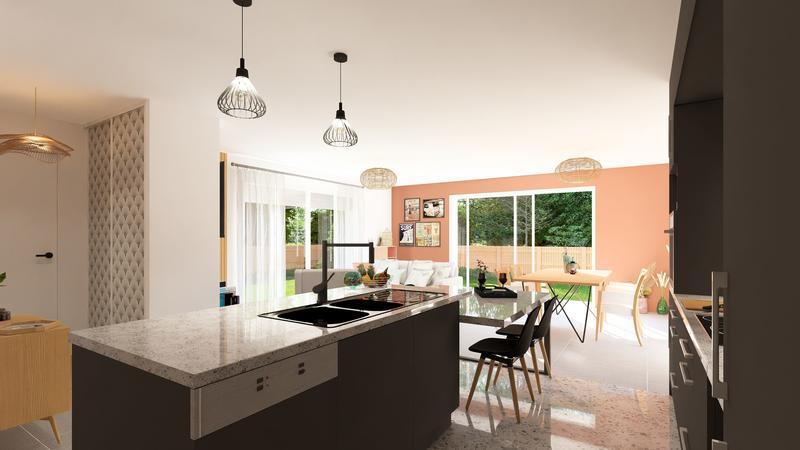 Maison - 104 m² - 5 pièces