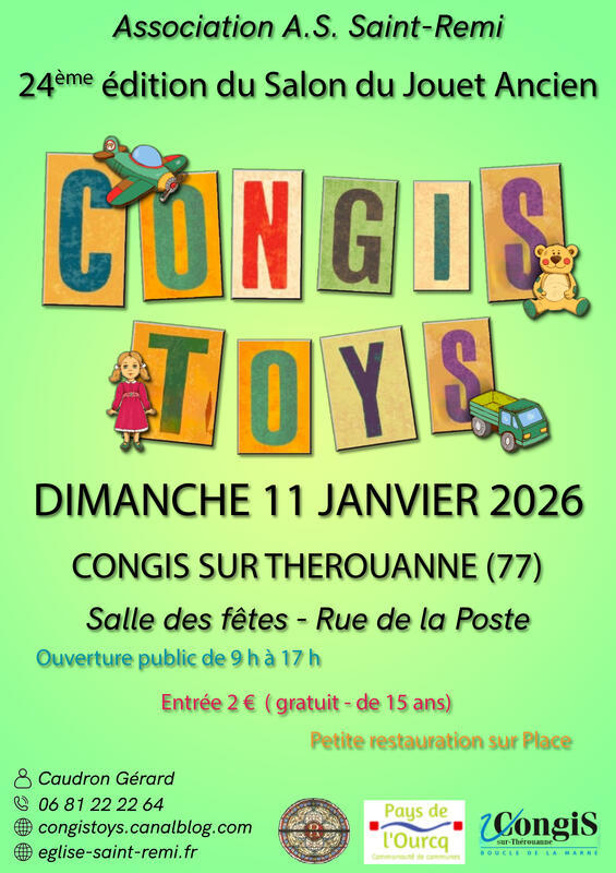 Congis toys 2026 - salon du jouet ancien
