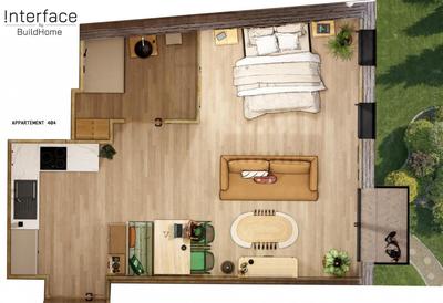 Appartement - 30 m² - 1 pièce