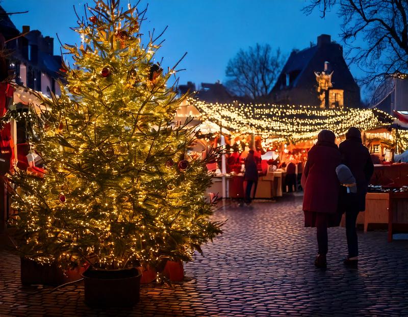 Marché de Noël à Vire Normandie