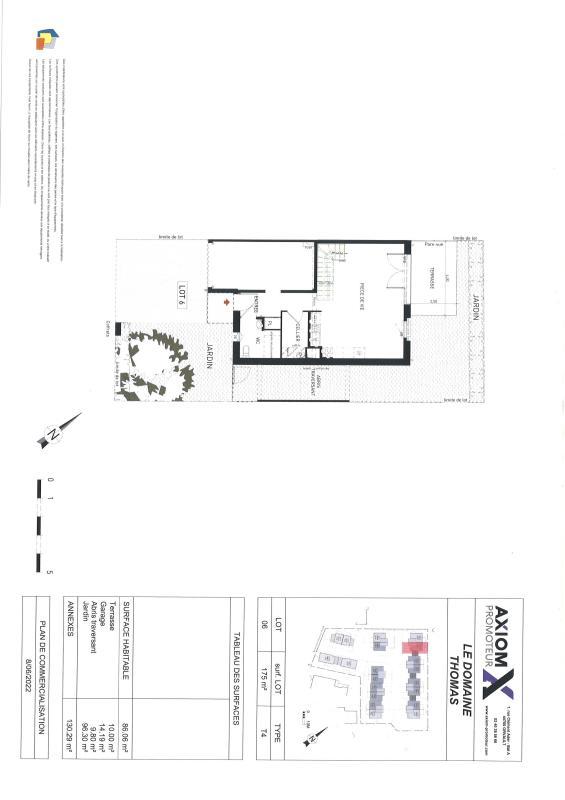 Maison - 86 m² - 4 pièces