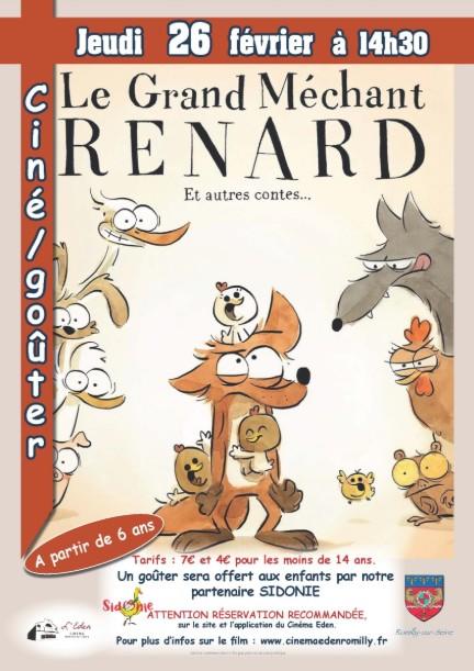 Ciné-goûter - 'Le grand méchant renard et autres contes…' au Musée Camille Claudel de Nogent-sur-Seine