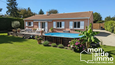 Maison - 104 m² - 6 pièces