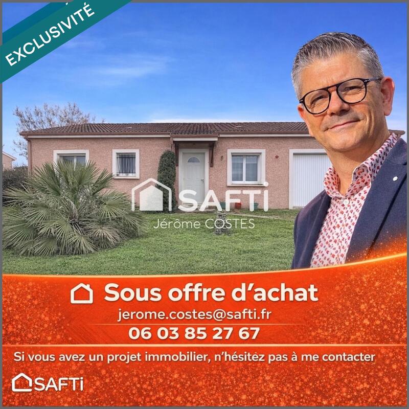 Maison - 90 m² - 4 pièces