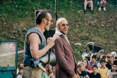 Festival les Andain'ries &quot;spectacle de rue les virils&quot;