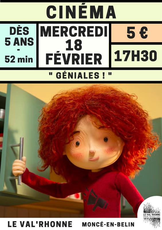 Cinéma "Géniales ! "  par Folimage