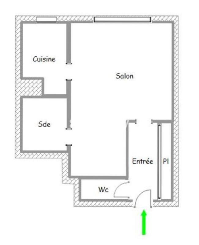 Appartement - 31 m² - 1 pièce