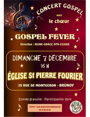 Concert de Noel des Gospel Fever