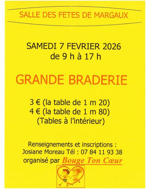 Grande Braderie à Margaux