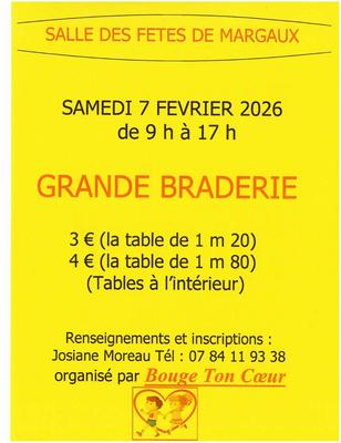 Grande Braderie à Margaux