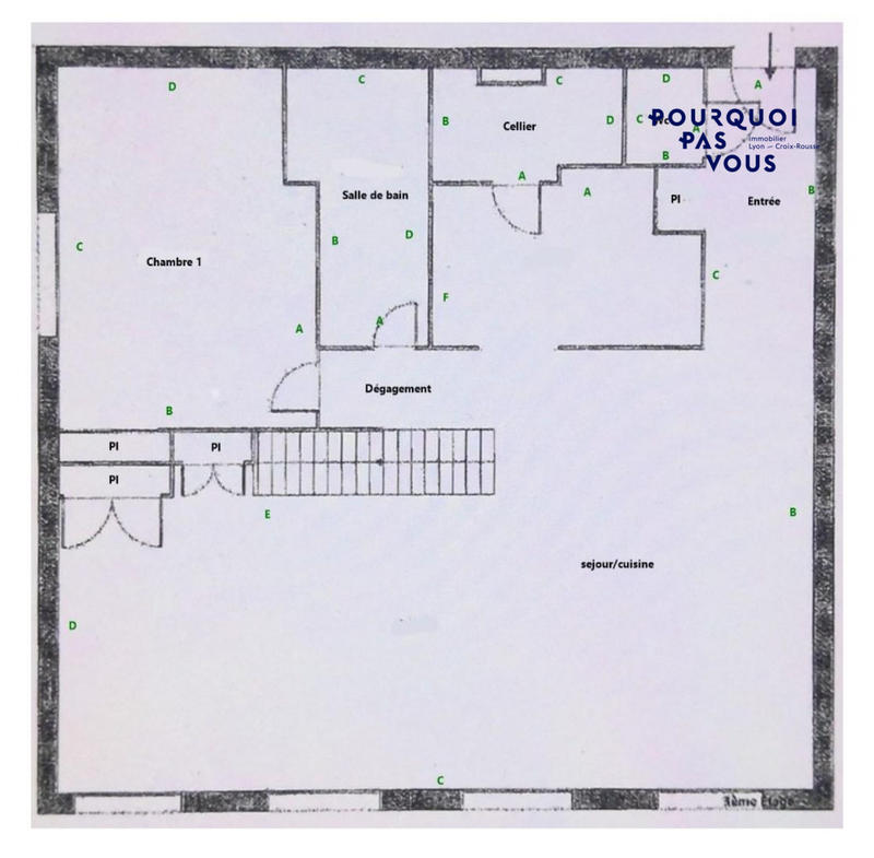 Appartement - 107 m² - 5 pièces