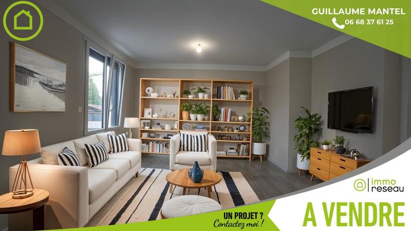 Maison - 103 m² - 6 pièces