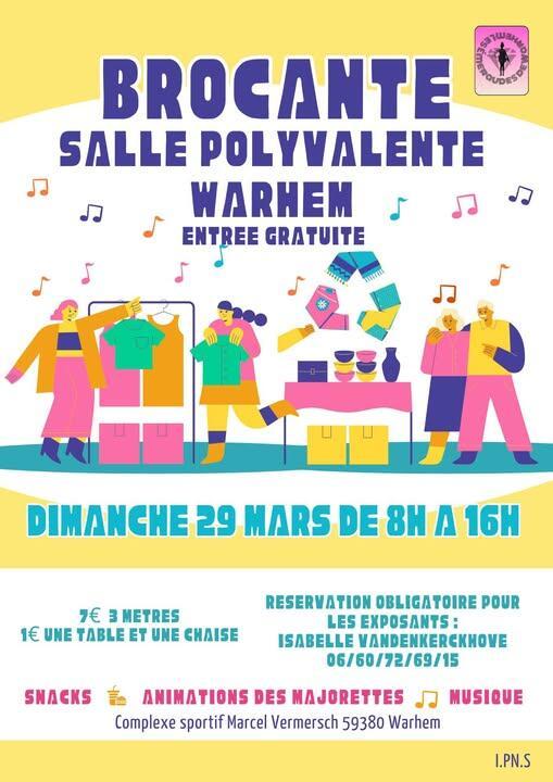 Brocante en salle