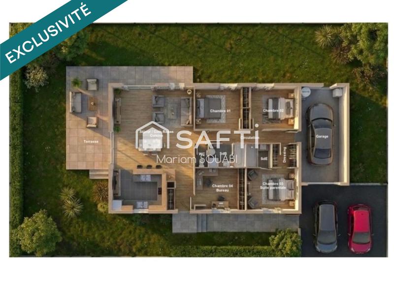 Villa - 121 m² - 5 pièces