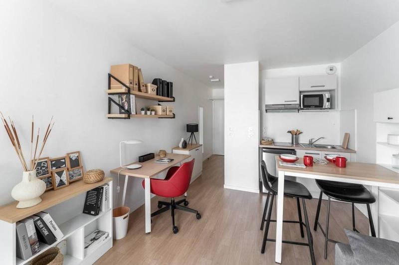 Studio - 19 m² - 1 pièce