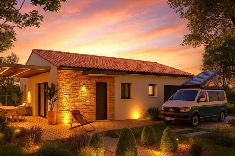 Maison - 80 m² - 4 pièces