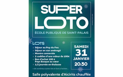 Super Loto de l'Ecole Publique de St Palais
