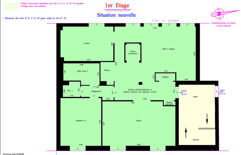 Appartement - 240 m² - 8 pièces