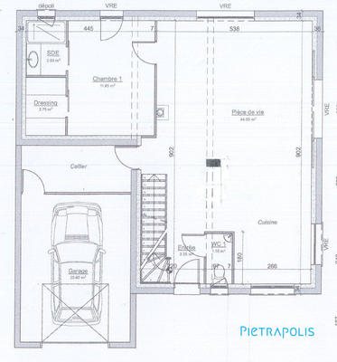 Maison traditionnelle - 140 m² - 6 pièces