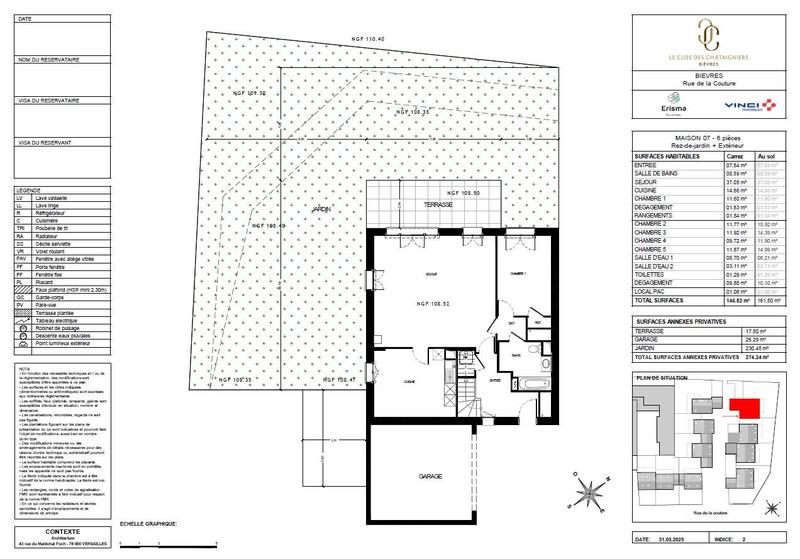 Maison - 147 m² - 6 pièces