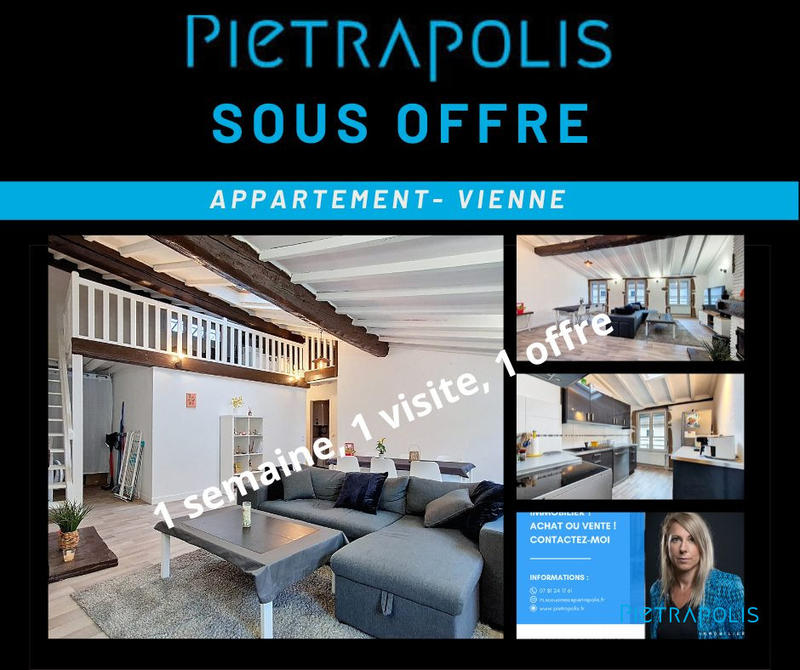 Appartement - 64 m² - 2 pièces