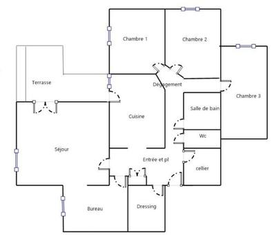 Appartement - 102 m² - 5 pièces