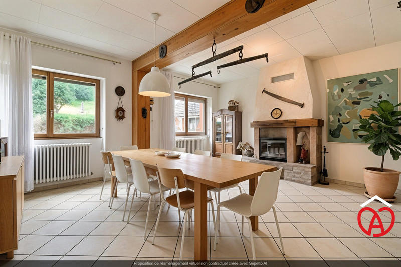 Maison ancienne - 220 m² - 7 pièces