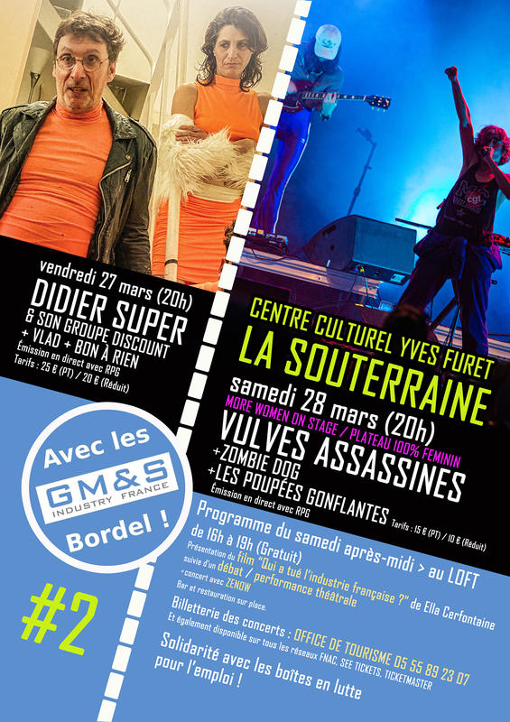 Vulves Assassines + Zombie Dog + les Poupées Gonflantes