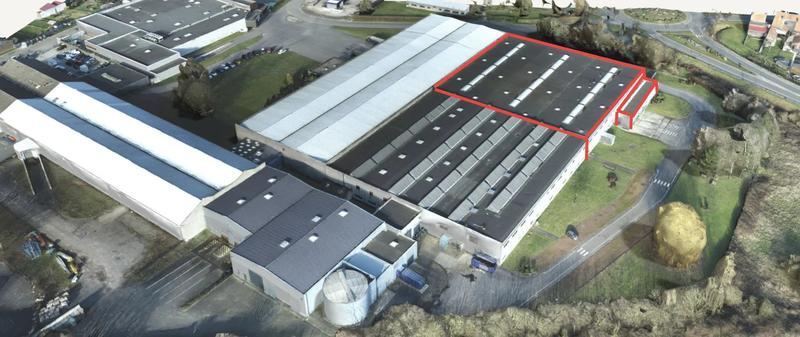 Entrepôt - 3 400 m²