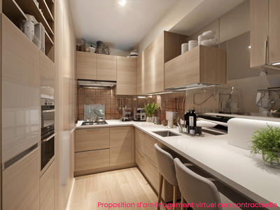 Appartement - 37 m² - 2 pièces