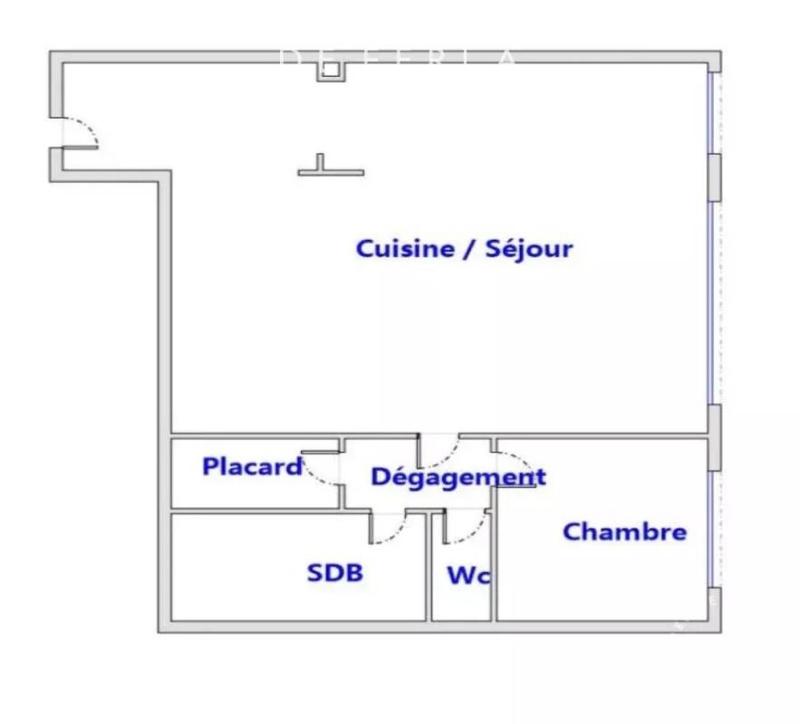 Appartement - 43 m² - 2 pièces