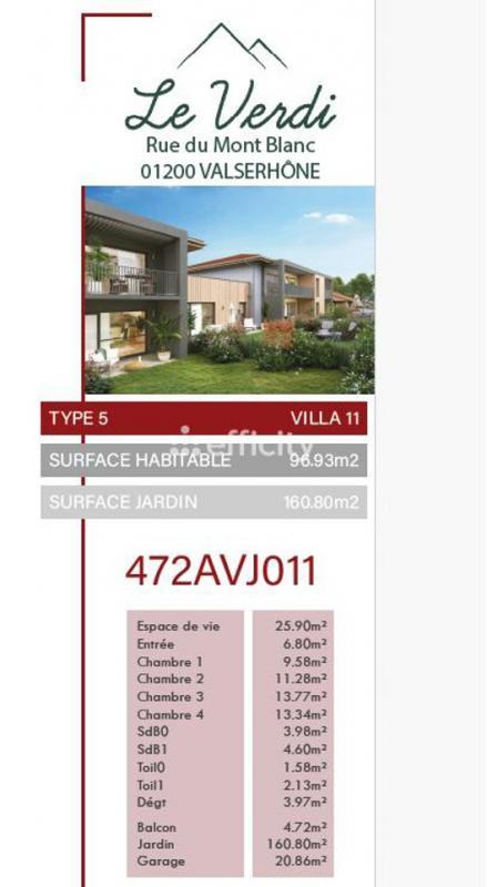 Maison - 96 m² - 5 pièces