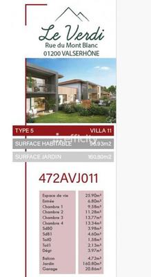 Maison - 96 m² - 5 pièces