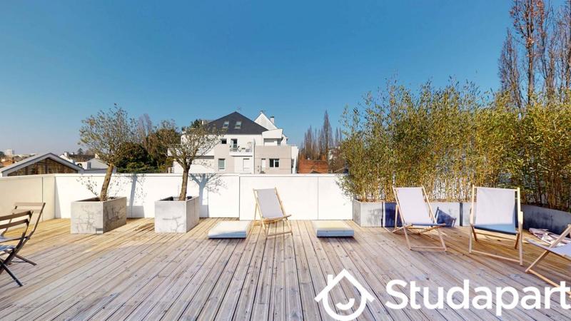 Chambre - 10 m² - 1 pièce