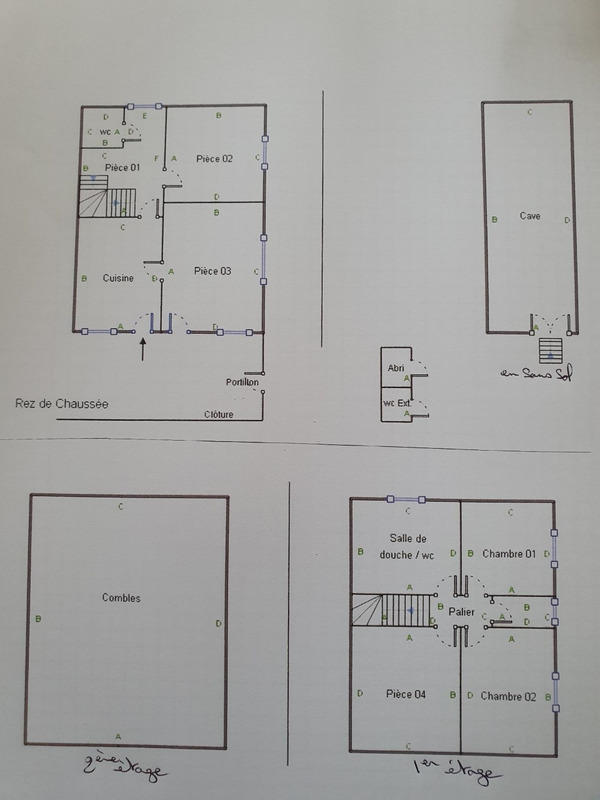 Maison - 93 m² - 5 pièces